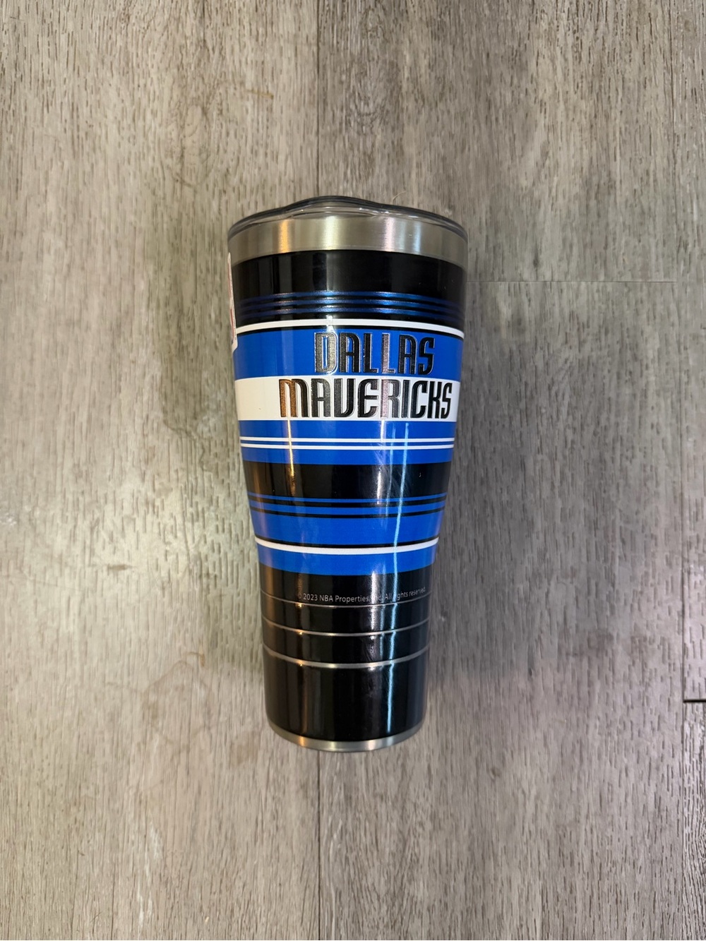 Tervis Dallas Mavericks NBA 30 oz Tumbler w/ Lid Black Blue White Silver